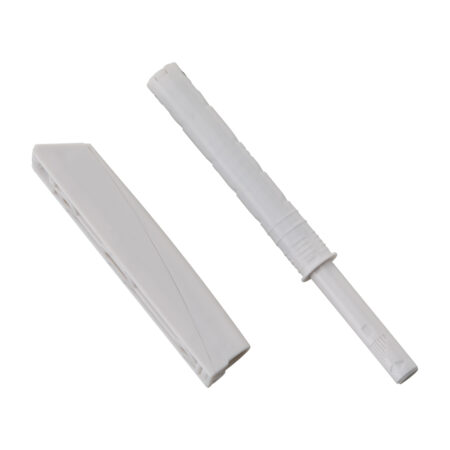 Push To Open 75mm White Drill