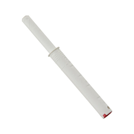 Push to Open Drill In Hettich Strong 75mm White & Red