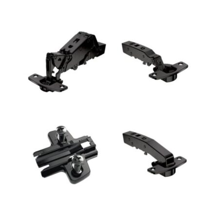 Obsidian Black Hinges and Plates